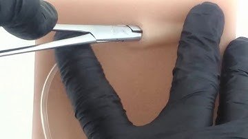 Drain implant training - Myocutaneous simulator for teaching suture and reconstructive surgery