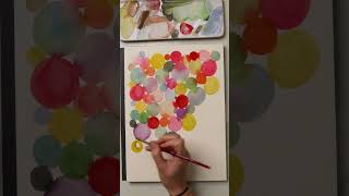 Going back to the basics teaches you a lot! #artshorts #beginnerarttips #watercolor #watercolour