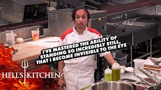 Elise Comes To A Standstill As Robyn Drops Her Chicks | Hell's Kitchen