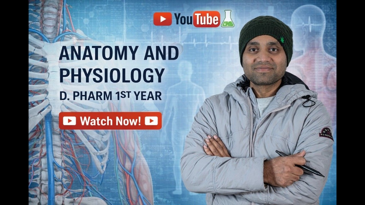 Lecture 71 | Structure of Skeletal muscle |  D.Pharm 1st Year | By Prabhakar Sir