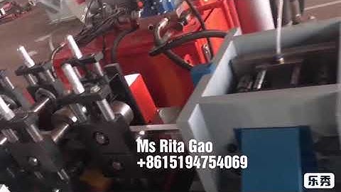 Ceiling T grid and T bar roll forming machine line…