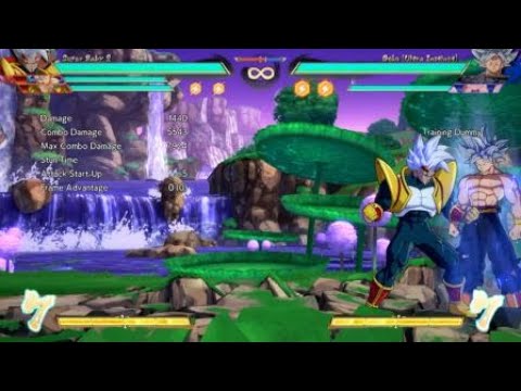DBFZ Super baby 2 easy Purple rain loop solo set up
