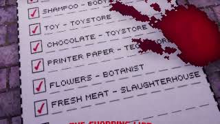 The Shopping List Horror Game - All Multiple Choice Options & Endings