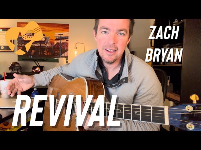 Easy Beginner Guitar Songs Revival by Zach Bryan class=
