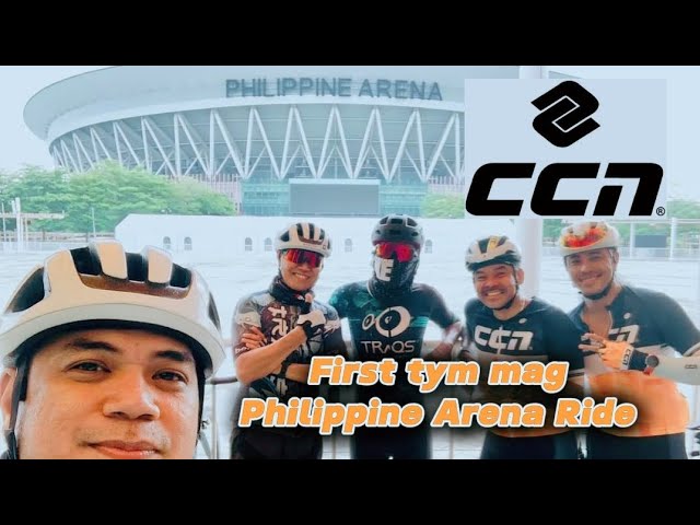 Philippine Arena Ride with @ianhow @uysibatman and CCN SPORT Philippines class=