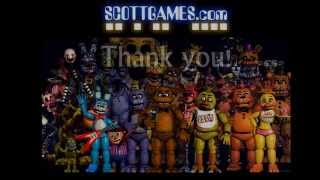 Все Аниматроники - Five Nights At Freddy's - Scott Games