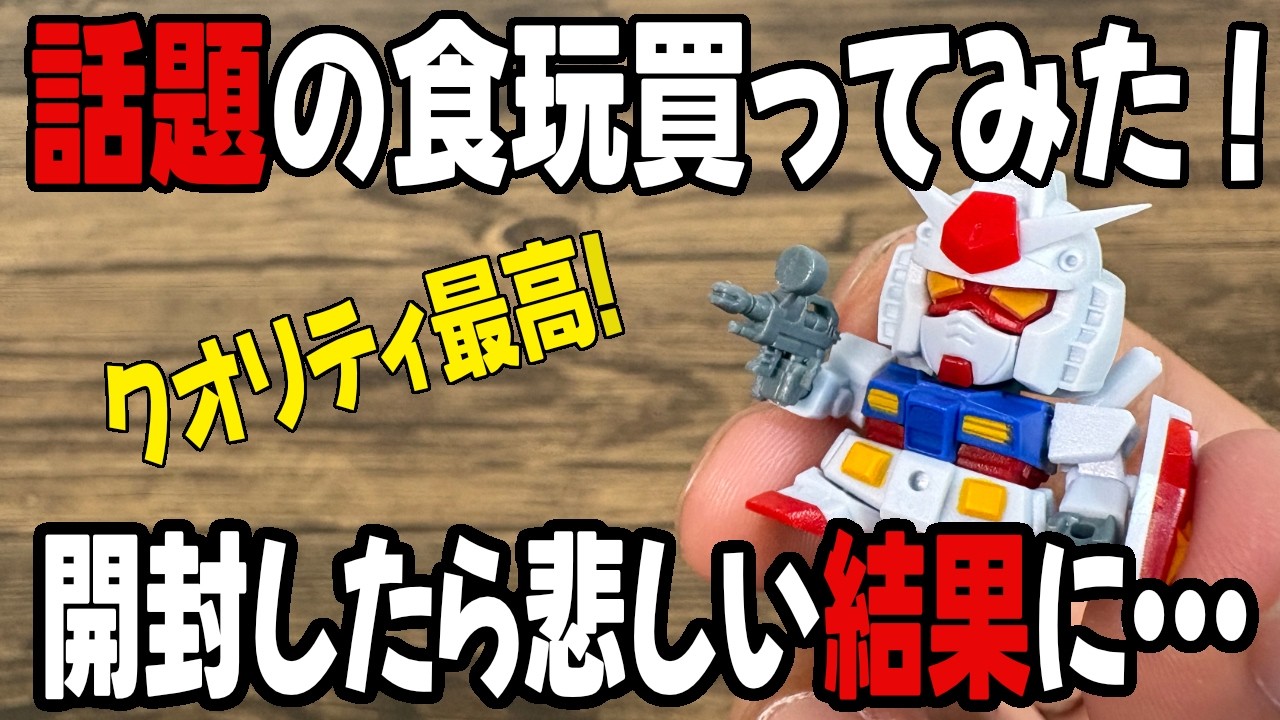 未開封 OPERATION V SET Unboxing Mobile Suit Gundam Operation V Biscuits! An Unexpected