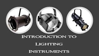 Tech Theatre with Mr Lawrence - Introduction to Lighting Instruments