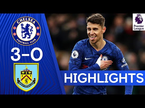 Chelsea 3-0 Burnley | Jorginho, Abraham and Hudson-Odoi on Target for Blues! | Highlights