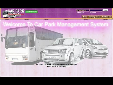 CAR PARK MANAGEMENT SYSTEM IN PHP WITH SOURCE CODE | Source Code & Projects