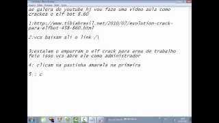 Como Crackear Elf Bot 8.60