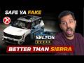 Kya Tata Sierra se better hai Seltos 👉 5 Star Rating SAFE Hai Ya FAKE? 😱 Real Crash Truth Explained