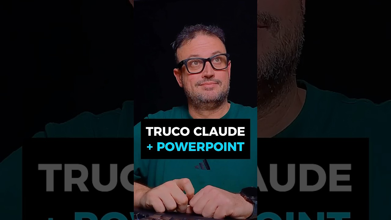 TRUCO CLAUDE AUTOMATIZA POWERPOINT🤯 #ia #ai #chatgpt #bigdata #data #PowerPoint #Claude