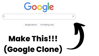 Google Clone (With Source Code!!!) | HTML, CSS  & JS | Working Clone | Amey Gawale | AMEY - TECH |