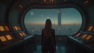 Crystal Vector Skyline | Synthwave Music