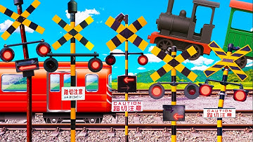 The Railroad Crossing from a Park That Dreams of the Main Line 😂