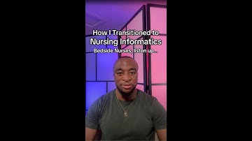 How I got into Nursing Informatics without a Masters
