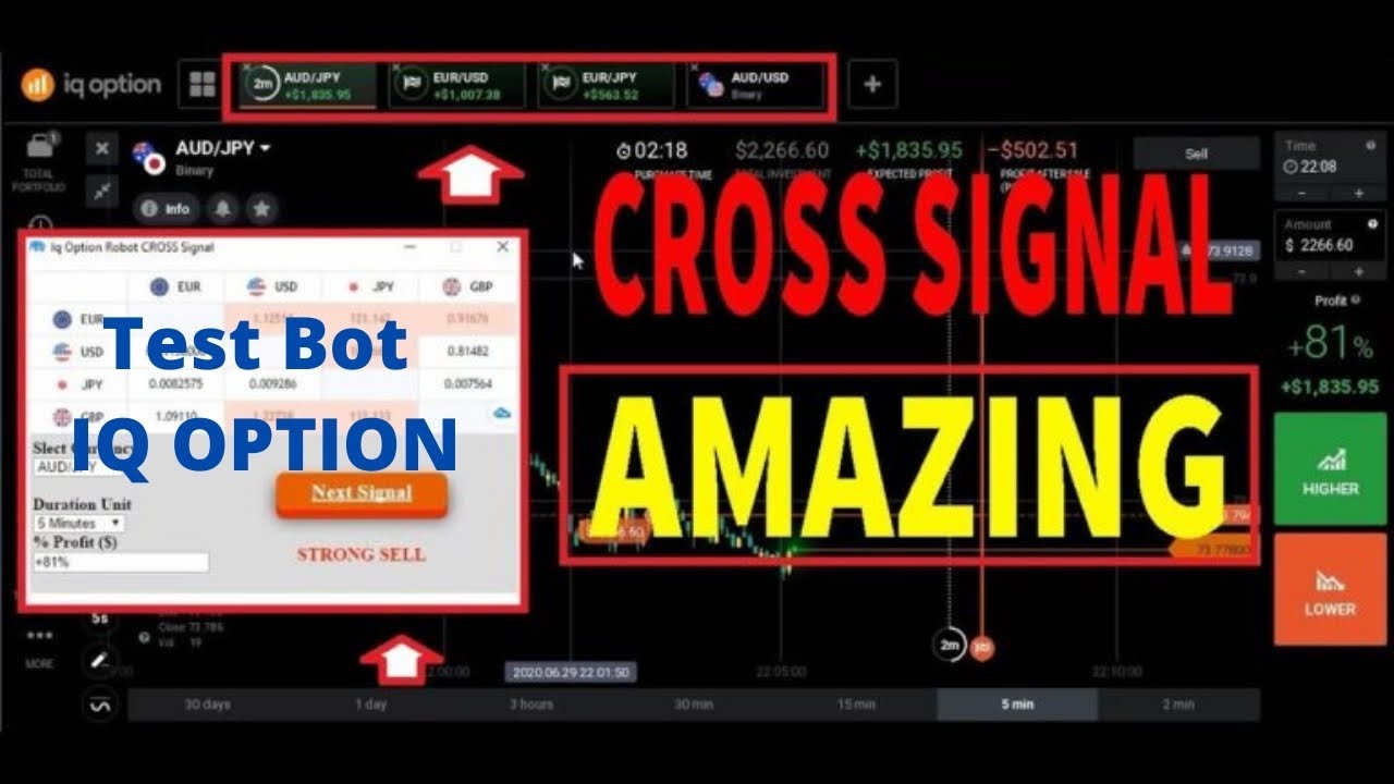 LIVE : Test IQ Option Robot with 20 USD - Cross Signal - While watching Euro 2021 - EA-VN.COM Market