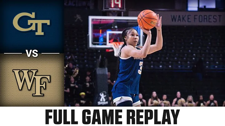 Georgia Tech vs. Wake Forest Full Game Replay | 2025-26 ACC Women's Basketball