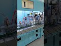 Fully automatic double head wire cable plug insert crimping machine