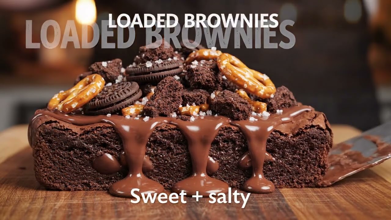 Loaded Brownies - Chocolate Lover's Dream | Quick Recipe