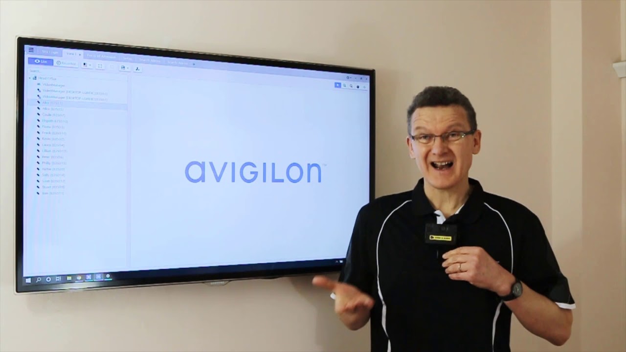 Avigilon ACC7 VT100 Body Worn Camera Integration YouTube