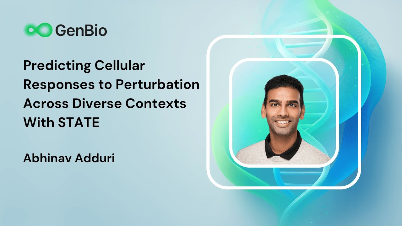 Predicting Cellular Responses to Perturbation Across Diverse Contexts With STATE by Abhinav Adduri