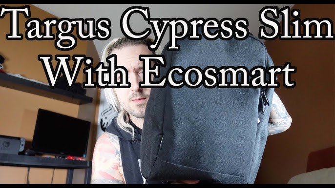 Cypress 15.6” Backpack YouTube with - Security EcoSmart®