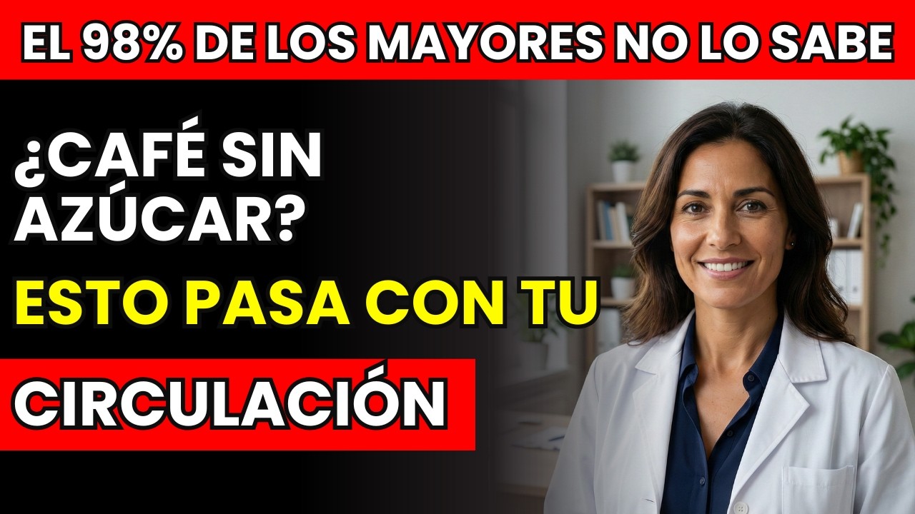 ¿Qué pasa con tu circulación si tomas café sin azúcar todos los días? ¿Mejora o empeora?