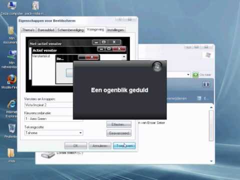 How to install Vista theme with Windows Sidebar on XP