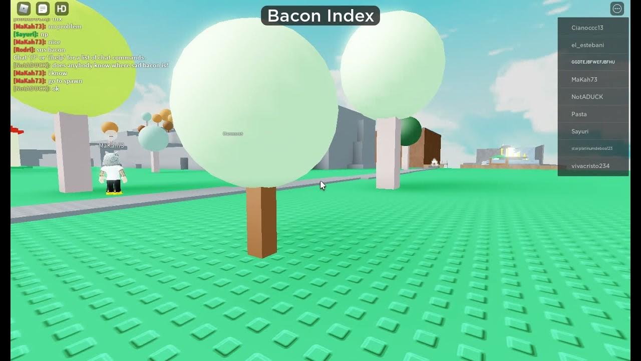 roblox Find The Bacons how to get Sick Bacon YouTube