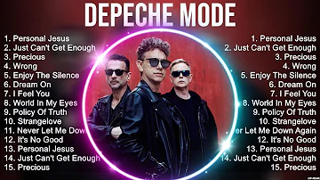 Depeche Mode Greatest Hits Full Album ~ Top Songs of the Depeche Mode