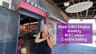 The Best Creative Art Camp For Kids, Something New Everyday!!  Aran's Art Studio | Castro Valley