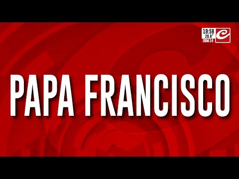 Papa Francisco: "Quisiera ir a la Argentina en la segunda mitad del año"