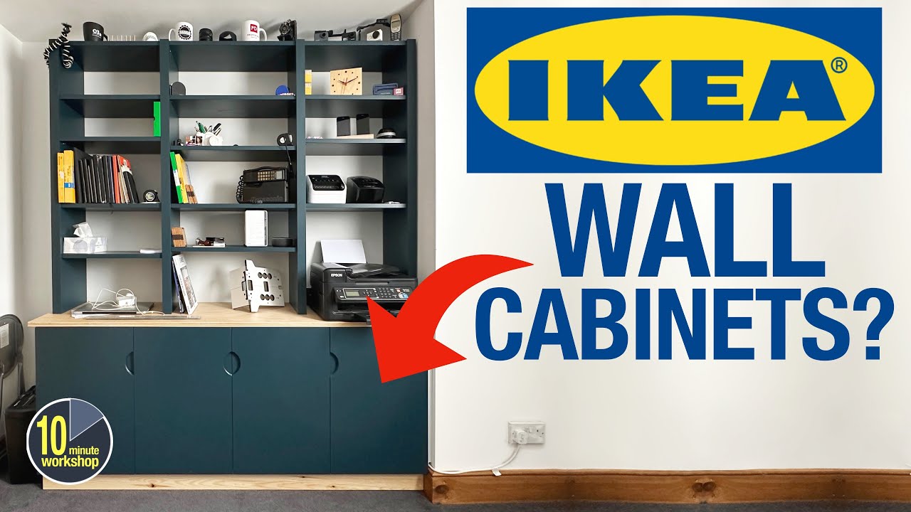 Ikea hack for affordable desk shelf : r/IKEA