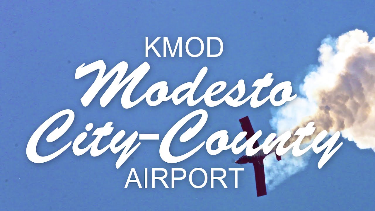 Flying with Tony Arbini into the Modesto City- County Airport (KMOD)-Modesto, California