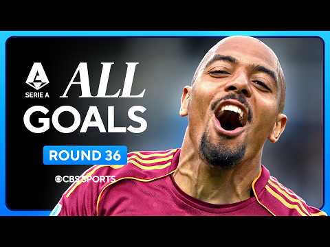 EVERY GOAL from Matchweek 36 in SERIE A 🇮🇹