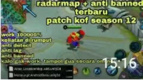 Script radar map mobile legends terbaru anti banned patch esmeralda