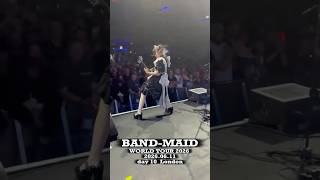 EVERYONE LOVES TO DILLY-DALLY (MUNICH) #bandmaid #ytshorts #shorts