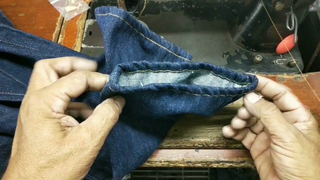 ช่างนันเย็บผ้าep6 ตัดเย็บบิดยีน