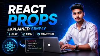 React Props Crash Course | Build Better Components Fast #react
