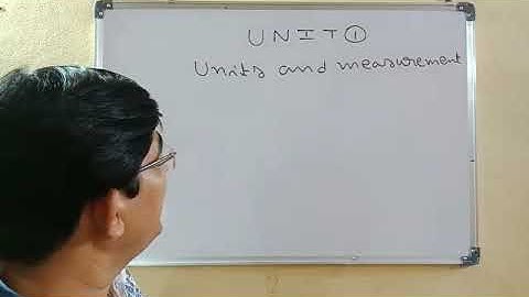 units and measurement.|| chapter:-1 ||.{by amit Saxena sir}. Physics.