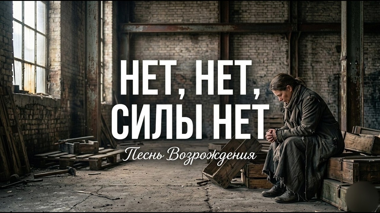 Нет, нет, силы нет. Песнь Возрождения.  Христианская песня.