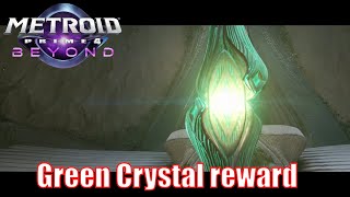 What happens when you fill up the green crystal? | Metroid Prime 4