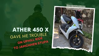 Ather 450 X Giving Trouble || उकालोमा दुःख दियो screenshot 5