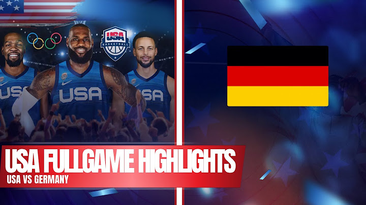 UNITED STATES TAKES THE VICTORY | FULL GAME HIGHLIGHTS | July 22, 2024 USA VS GERMANY