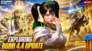 🔴EXPLORING BGMI 4.4 UPDATE😍|PLAYING BGMI 4.4 UPDATE 🥳|#bgmilive #pubgmobile #live #shortsfeed #bgmi