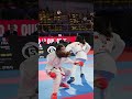 The Female Kumite -68kg athletes take control of the tatami during the crucial round robin stage. Wh