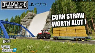 First Day at Deadwood  This map is Bonkers :) Farming Simulator 22PS5  EP#1