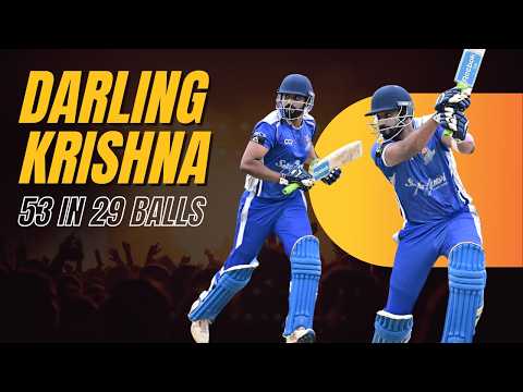 Darling Krishna's blistering 53 in 29 balls vs Bhojpuri Dabanggs | CCL Highlights